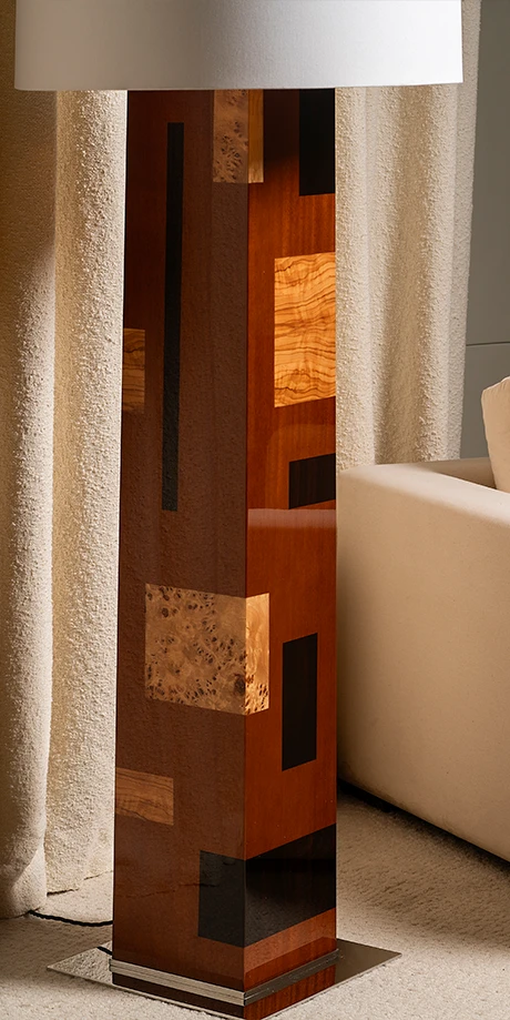 Chicago Puzzle Floor Lamp Mobile Image 4